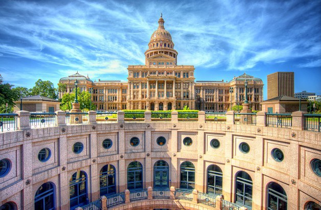 Image of Texas State Capital Panoramic View
